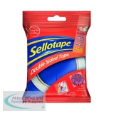 Sellotape Double Sided Tape 25mmx33m (6 Pack) 1447052