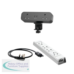 5 Star Cubi On Desk Power Bundle Black SF1004345