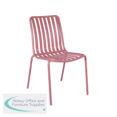 Lark Side Chair Aluminium Next Day Delivery Brick Dust 1043416ND