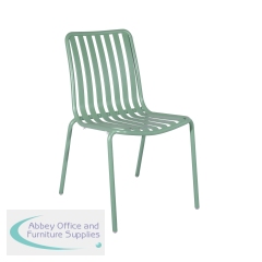 Lark Side Chair Aluminium Next Day Delivery Fair Green 1043420ND