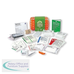 Safety First Aid Group Hiking and Camping First Aid Kit Orange KR202