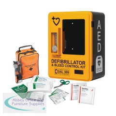 Mindray C1A AED Bundle HypaStop Bleed Control Kit Indoor Cabinet K3053
