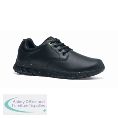 Shoes For Crews Saloon II Eco Mens Leather Shoe Black 10