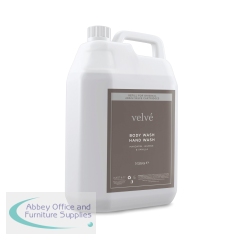 Refill Velve Body and Hand Wash with Pump 5 Litre (Pack of 2) I025