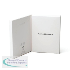 White Boxed Eco Massage Sponge 90x120mm (Pack of 250) I019