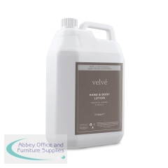 Refill Velve Hand and Body Lotion with Pump 5 Litre (Pack of 2) I025B