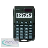 Rebell Starlett Pocket Calculator 8 Digit Smoke RE-STARLETS BX