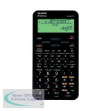 Sharp EL-W5531 Scientific Calculator Black  EL-W531TL BBK