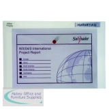 Snopake Polyfile Classic Foolscap Clear (Pack of 5) 11154X