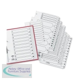 Concord Classic Index 1-54 Mylar-reinforced Punched 4 Holes 150gsm A4 White Ref 05401/CS54