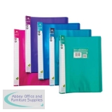 Concord Display Book Polypropylene 24 Pockets A4 Assorted Ref 7142-PFL [Pack 10]