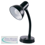 Desk Lamp Flexible Neck 35W Maximum Height of 340mm Base Size of 120x120x40mm Black