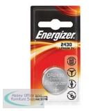 Energizer CR2430 Battery Lithium Ref 637991 [Pack 2]