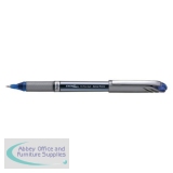 Pentel EnerGel Plus Rollerball Medium 0.7mm Tip 0.35mm Line Blue Ref BL27-C [Pack 12]