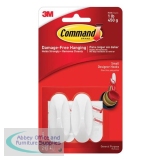 Command Oval Adhesive Hooks Small Ref 17082 [Pack 2]