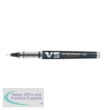 Pilot V5 Rollerball Pen Cartridge System Refillable Fine 0.5mm Tip 0.3mm Line Black 107100101 [Pack 10]
