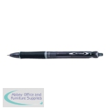 Pilot Acroball Retractable Ball Pen Medium 1.0mm Tip 0.32mm Line Black Ref 020101001 [Pack 10]
