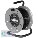 Extension Reel 25 Metre 13 Amp 4 Socket with Carry Handle