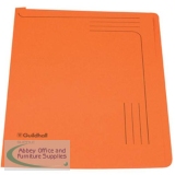 Guildhall Slipfile 230gsm Capacity 50 Sheets A4 Orange Ref 4607Z [Pack 50]