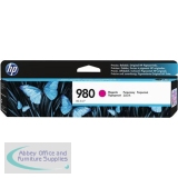 Hewlett Packard [HP] No. 980 Inkjet Cartridge Page Life 6600pp Cartridge Magenta Ref D8J08A