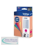 Brother Inkjet Cartridge Page Life 550pp Magenta Ref LC223M