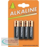Duracell Plus Power Battery Alkaline AAA Ref AAADURIND4 [Pack 4]