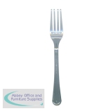 Premium Forks Disposable Plastic Clear Ref FSUN [Pack 1000]