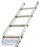 Aluminium Ladder Single Section 12 Rungs Capacity 150kg
