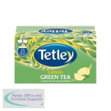 Tetley Individually Enveloped Tea Bags Green Tea & Lemon Ref 1296 [Pack 25]