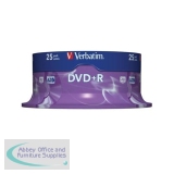 Verbatim DVD+R Spindle Ref 43500-1 [Pack 25]