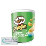 Pringles Sour Cream Onion Crisps 40g Ref N003626 [Pack 12]