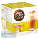 Nescafe Skinny Cappuccino Capsules for Dolce Gusto Machine 12051233 Pack 48 (3x16 Capsules=24 Drinks)