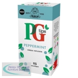 PG Tips Tea Bags Peppermint Enveloped Ref 49095601 [Pack 25]