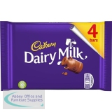 Cadbury Dairy Milk Bar Chocolate Bars Ref 4066186 [Pack 4]