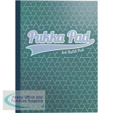 Pukka GLEE Refill Pad 400Pg 80gsm Sidebound A4 Green Ref 8892GLE [Pack 5]