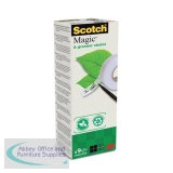 Scotch Magic Tape 900 Greener Choice Natural Fibre Film 19mmx33m Ref FT510283987 [Pack 9]
