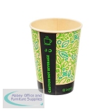 Ingeo Ultimate Eco Bamboo 12oz Biodegradable Disposable Cups Ref 0511224 [Pack 25]