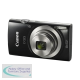 Canon IXUS 185 Camera Kit 20MP 16x Zoom Plus Full HD Movies Case & 32GB SD Card Silver Ref CAN2877