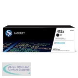 Hewlett Packard 415X Laser Toner Cartridge High Yield Page Life 7500pp Black Ref W2030X