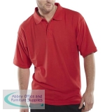 Click Workwear Polo Shirt Polycotton 200gsm 3XL Red Ref CLPKSREXXXL *Up to 3 Day Leadtime*