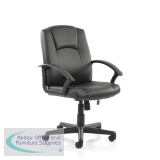 Trexus Bella Executive Managers Chair Leather Black Ref EX000192