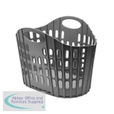 Addis Fold Flat Large 38 Litre Laundry Basket Ref 518163