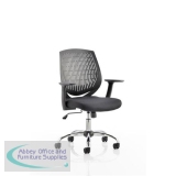 Trexus Dura Task Operator Chair With Arms Black Ref OP000014