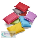 Addis Microfibre Cleaning Sponge Assorted Colours Ref 517394 [Pack 8]