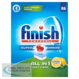 Finish Dishwasher Powerball Tablets All-in-1 Ref Lemon RB797723 [Pack 60]