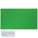 Nobo 85 inch Widescreen Felt Board 1880x1060mm Green Ref 1905317
