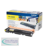 Brother Laser Toner Cartridge Page Life 1400pp Yellow Ref TN230Y