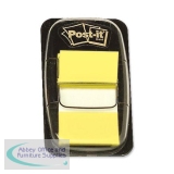 Post-it Index Flags 50 per Pack 25mm Yellow Ref 680-5 [Pack 12]