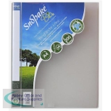 Snopake Bio2 Ring Binder Biodegradable Polypropylene 2 O-Ring Size 25mm A4 Clear Ref 15431 [Pack 10]