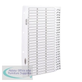 Concord Classic Index 1-75 Mylar-reinforced Punched 4 Holes 150gsm A4 White Ref 05601/CS56